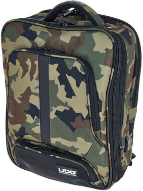 UDG Backpack Slim Black Camo Camouflage outside