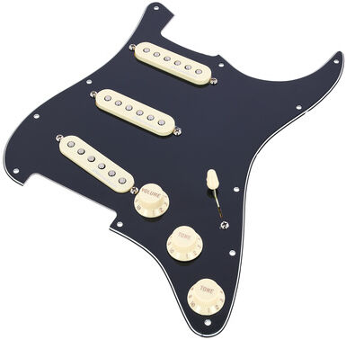 Fender Pre Wired ST PG Hot N Black Black