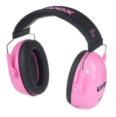 UVEX K Junior Ear Protector pink Black