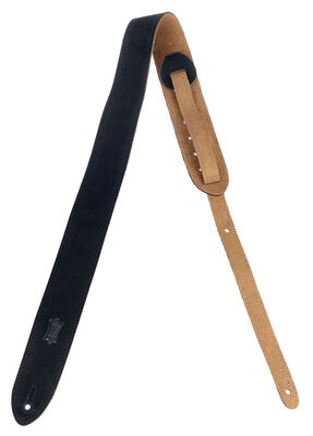 Levys Suede Strap 2"" BLK Black