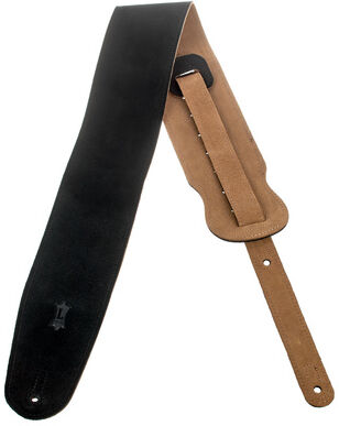 Levys Suede Strap 3,5"" BLK Black