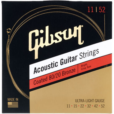 Gibson Coated 80 20 Bronze Ult Light