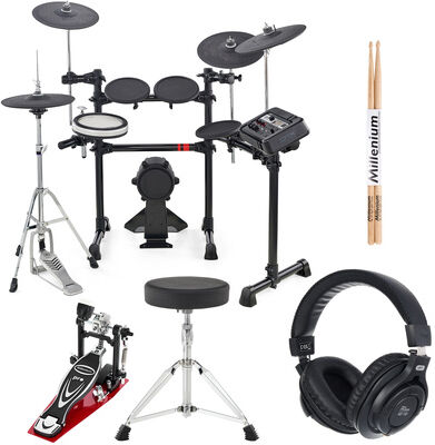 Yamaha DTX6K2 X E Drum Bundle Black