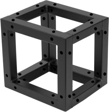 Decotruss Quad Corner Block BK Black