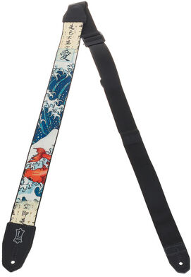 Levys Right Eight Poly Strap 2"" Koi Multicolor