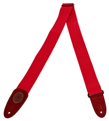 Levys Classic Cotton Strap 2"" RED Red