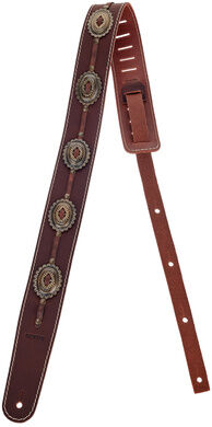 Richter Raw II Concho Guit Strap BR/OB