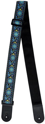 Richter Guitar Strap Ret. Jacqu. Blue