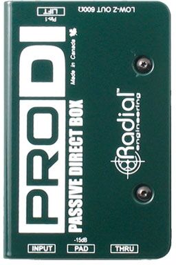 Radial PRO DI Passiv DI-Box