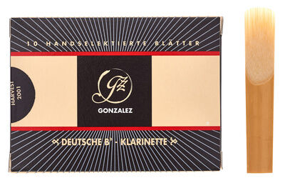 Gonzalez Klarinette 3 Blatt Deutsch