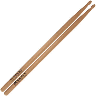 Millenium H5B Hickory Drumsticks Holzkopf