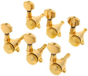 Harley Benton Parts Locking Tuners 6L Gold