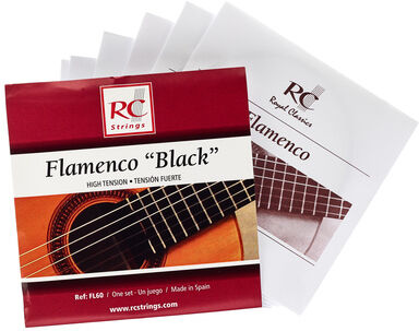 RC Strings Flamenco Black - FL60