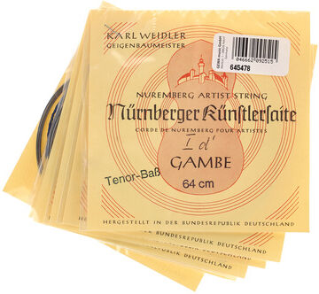 Weidler Tenor Viola da Gamba Strings