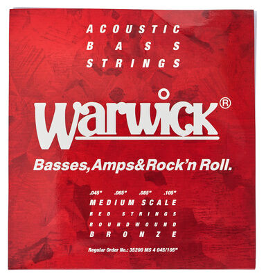 Warwick Acoustic Bass Strings 4 45-105