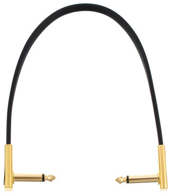 Rockboard Flat Patch Cable Gold 30 cm