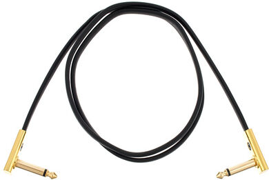 Rockboard Flat Patch Cable Gold 100 cm