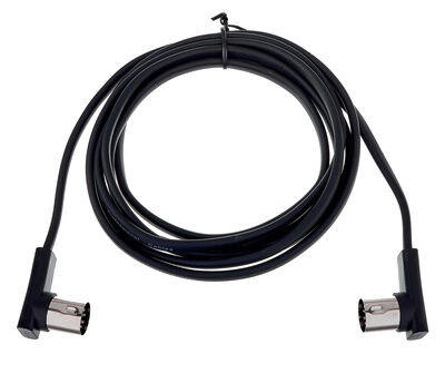 Rockboard Flat MIDI Cable 200cm Black