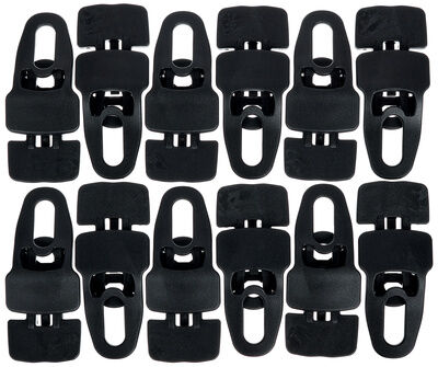 Holdon Midi Clip Black 250pcs Pack