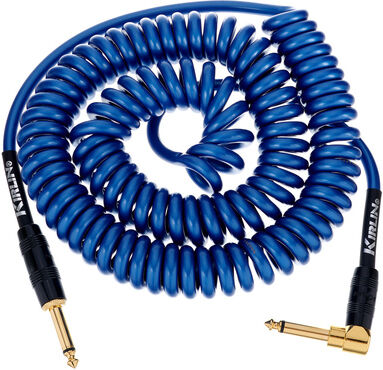 Kirlin Premium Coil Cable 6m Blue