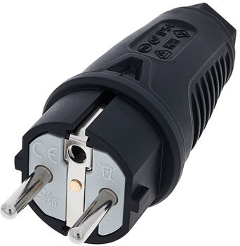 PCE 0521-ss Taurus2 Plug EU/B/F Bk