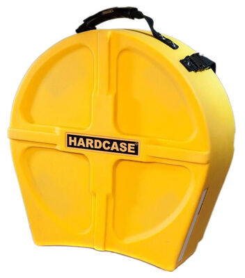 Hardcase 14"" Snare Case F.Lined Yellow