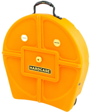 Hardcase 22"" Cymbal Case F.Lined Orange