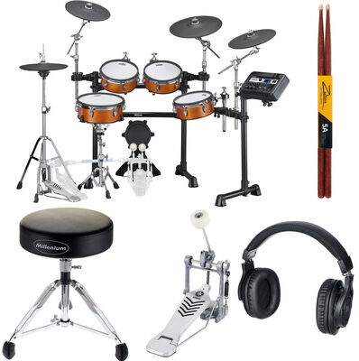 Yamaha DTX8K-M Real Wood Bundle