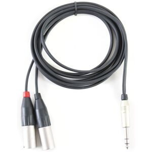 MUSIC STORE Y-Kabel 3 m - Insertkabel