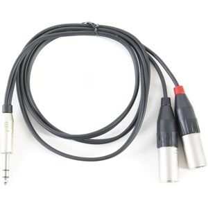 MUSIC STORE Y-Kabel 1,5 m - Insertkabel