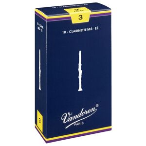 Vandoren Classic Eb-Klarinette  2 Schachtel mit 10 Blättern - Blatt für Eb Klarinette (französisch)