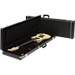 Fender Case Black Tolex Black Plush Strat/Tele - Koffer für E-Gitarren
