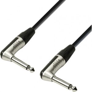 Adam Hall Cables K4 Irr 0150 Instrumentenkabel Rean 6,3 Mm Winkelklinke Mo