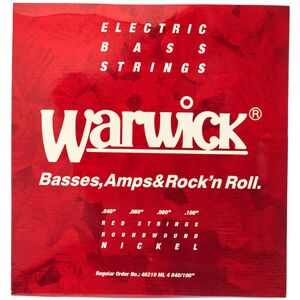 Warwick 46210 Red Strings Nickel