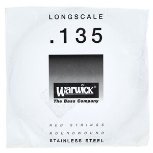 Warwick 42135 Red Strings Single 135