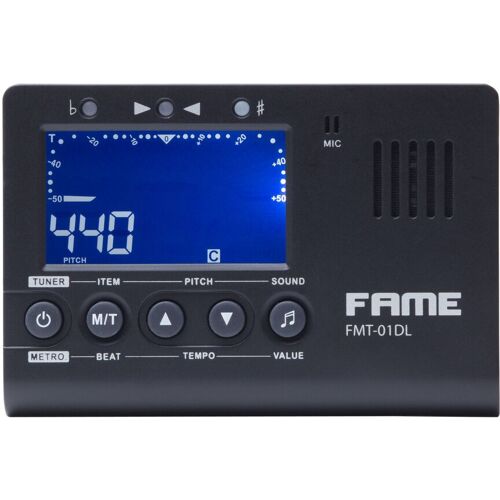 Fame FMT-01DL Tuner / Metronom - Tuner mit Metronom