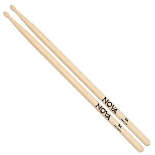 Vic-Firth Nova Drum Sticks 5A, Wood Tip - Drumsticks