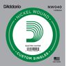 D'Addario NW040 Nickel Wound Einzelsaite - Einzelsaite für Gitarren