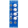 Doepfer A-110-4 Thru Zero Quad VCO SE blau eloxierte Frontplatte und weiße Drehknöpfe