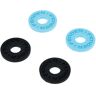 Fender Strap Blocks Black/Daphne Blue