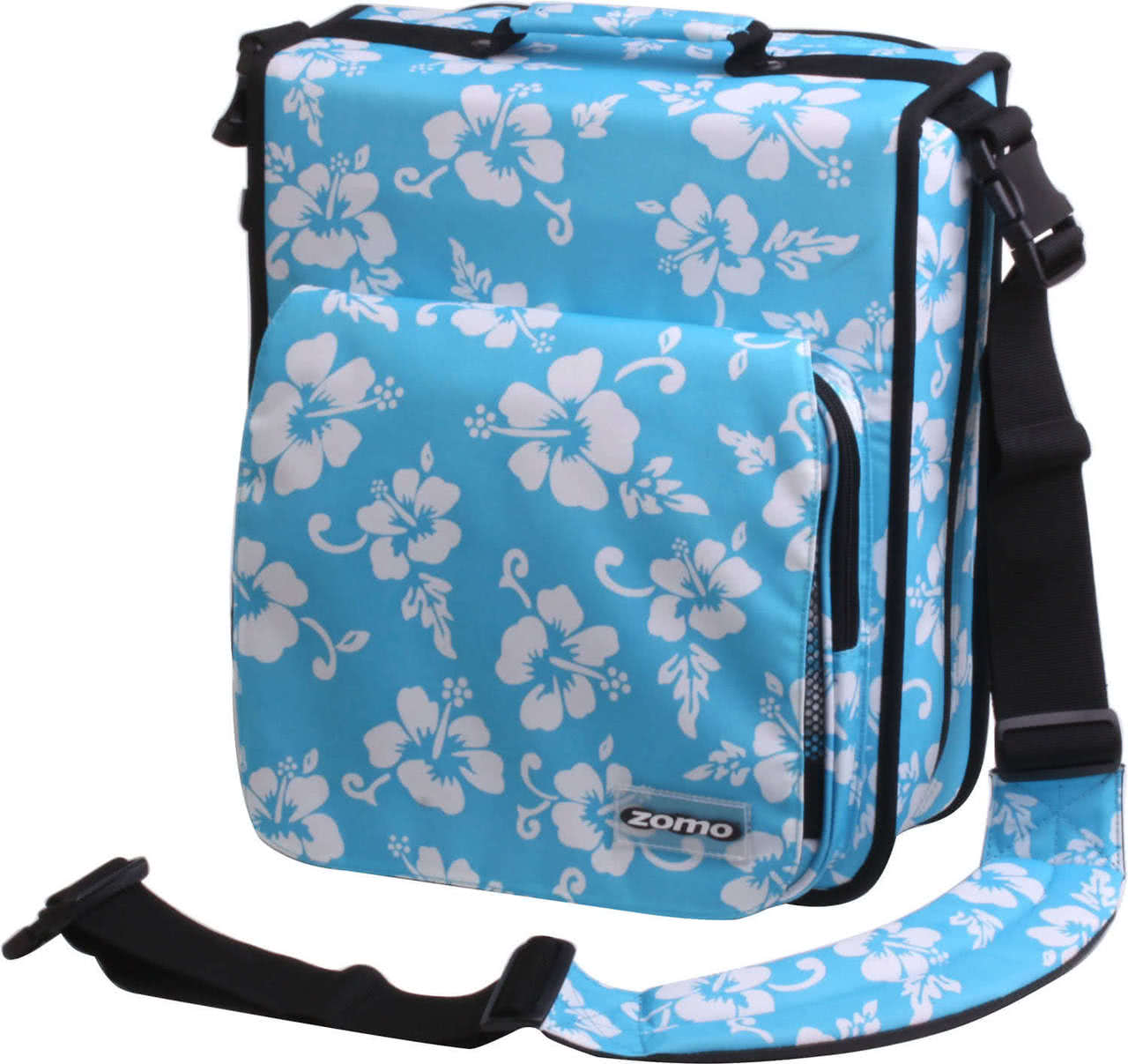 Zomo CD-Bag Large Premium Flower LTD blau/schwarz