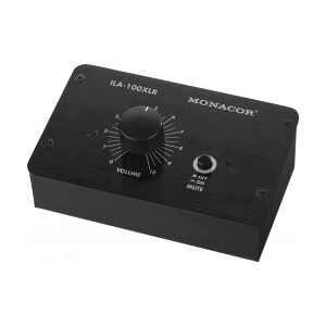 MONACOR Volumekontrol passiv XLR ILA-100XLR kontrollere stereoanlæg kontrol version