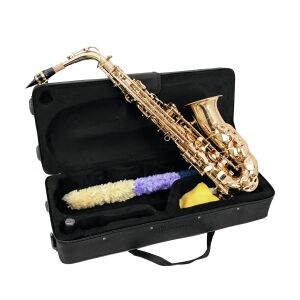 Dimavery SP-30 Eb Alto Saxophone, gold TILBUD NU saxofon guld