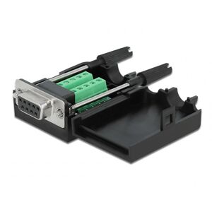 DeLOCK Terminal Block Adapter - Seriel 9 Pin Hun Til Til Terminal Block