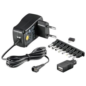 Universal Strømforsyning - 3 V Til 12 V - 600 Ma