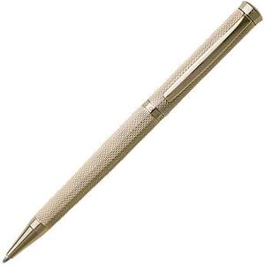 Boss Ballpoint pen with diamond-cut engraved gold-tone finish