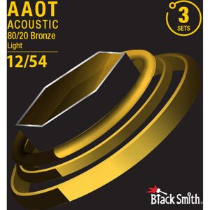 BlackSmith AABR-1254-3P western-guitar-strenge, 012-054 (3 SÆT)