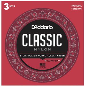 D'Addario EJ27N-3D spansk guitar-strenge, normal tension (3 sæt)