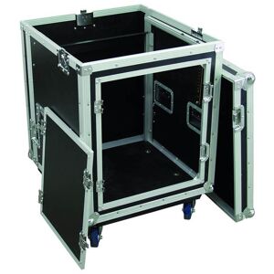 rack-kasse 19'' m. mixer-top, 10 + 8 Units