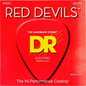 DR Strings RDB5-45 Red Devils 5-strenget basstrenge, 045-125